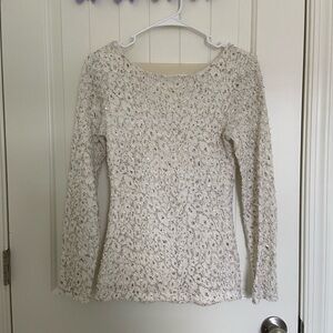 Jennifer Lopez women’s lace sequined‎ top — XS